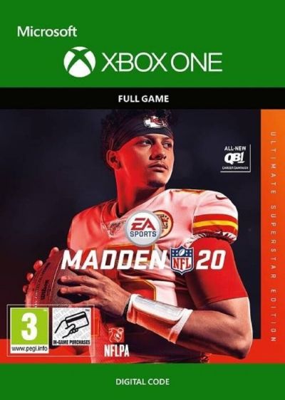 קוד למשחק Madden NFL 20 (Ultimate Superstar Edition) (Xbox One)