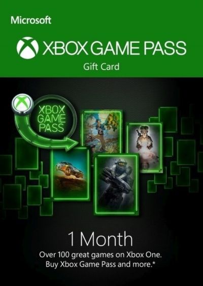 קוד ל-Xbox Game Pass עבור חודש אחד