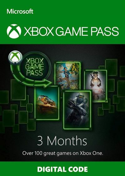 קוד ל-Xbox Game Pass עבור 3 חודשים