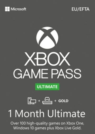 קוד ל-Xbox Game Pass Ultimate עבור חודש אחד